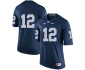 Men's Penn State Nittany Lions #12 Mac Hippenhammer NCAA Navy Blue Stitched Jersey Without name