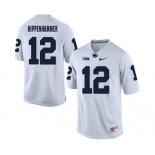 Men's Penn State Nittany Lions #12 Mac Hippenhammer NCAA White Stitched Jersey