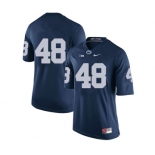 Men's Penn State Nittany Lions #48 Shareef Miller NCAA Navy Blue Stitched Jersey Without Name