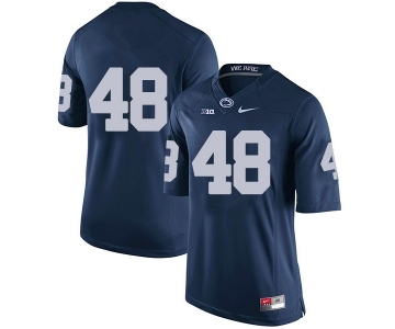 Men's Penn State Nittany Lions #48 Shareef Miller NCAA Navy Blue Stitched Jersey Without Name