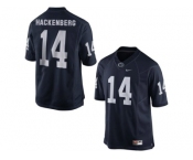 Mens Penn State Nittany Lions Christian Hackenberg #14 College Football Limited Jersey - Blue