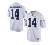 Mens Penn State Nittany Lions Christian Hackenberg #14 College Football Limited Jersey - White