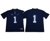 Nittany Lions #1 Navy Blue Limited Stitched NCAA Jersey