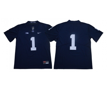 Penn State Nittany Lions #1 Navy Nike College Football Jersey