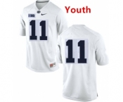 Penn State Nittany Lions #11 Micah Parsons White jersey Without name