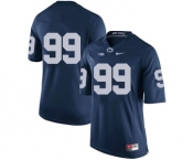 Penn State Nittany Lions #99 Yetur Gross-Matos Nike Navy Mens College Football Jersey - No Name