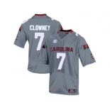 Men's South Carolina Gamecocks Jadeveon Clowney #7 College Football Jersey - Grey