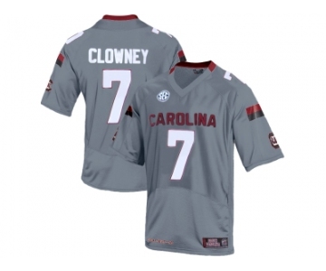 Men's South Carolina Gamecocks Jadeveon Clowney #7 College Football Jersey - Grey