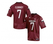 Men's South Carolina Gamecocks Jadeveon Clowney #7 College Football Jersey - Red