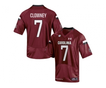 Men's South Carolina Gamecocks Jadeveon Clowney #7 College Football Jersey - Red