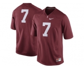 2016 Men's Stanford Cardinal #7 College Football Jersey - Cardinal