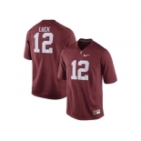 2016 Men's Stanford Cardinal Andrew Luck #12 College Football Jersey - Cardinal