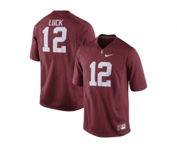 2016 Men's Stanford Cardinal Andrew Luck #12 College Football Jersey - Cardinal