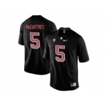 2016 Men's Stanford Cardinal Christian McCaffrey #5 College Football Jersey - Blackout