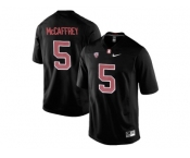 2016 Men's Stanford Cardinal Christian McCaffrey #5 College Football Jersey - Blackout