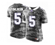 Men's TCU Horned Frogs LaDainian Tomlinson #5 College Limited Football Jersey - Grey