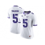 Men's TCU Horned Frogs LaDainian Tomlinson #5 College Limited Football Jersey - White