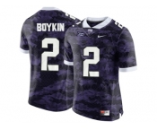 Men's TCU Horned Frogs Trevone Boykin #2 College Limited Football Jersey - Purple