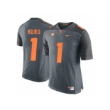 2016 Tennessee Volunteers Jalen Hurd #1 College Football Limited Jersey - Grey