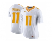 2016 Tennessee Volunteers Joshua Dobbs #11 College Football Limited Jersey - White