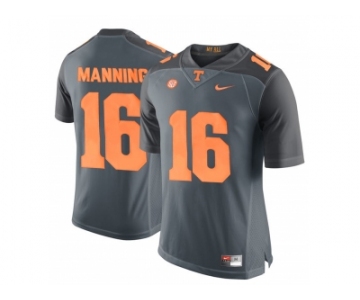 2016 Tennessee Volunteers Peyton Manning #16 College Football Limited Jersey - Grey