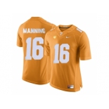 2016 Tennessee Volunteers Peyton Manning #16 College Football Limited Jersey - Orange