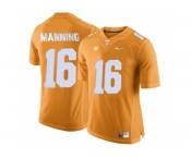 2016 Tennessee Volunteers Peyton Manning #16 College Football Limited Jersey - Orange