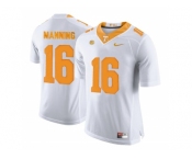 2016 Tennessee Volunteers Peyton Manning #16 College Football Limited Jersey - White