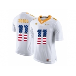 2016 US Flag Fashion 2016 Tennessee Volunteers Joshua Dobbs #11 College Football Limited Jersey - White