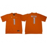 Vols #1 Jason Witten Orange Limited Stitched NCAA Jersey