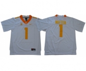 Vols #1 Jason Witten White Limited Stitched NCAA Jersey