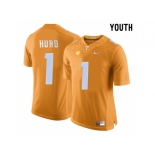 2016 Youth Tennessee Volunteers Jalen Hurd #1 College Football Limited Jersey - Orange