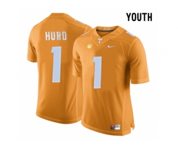 2016 Youth Tennessee Volunteers Jalen Hurd #1 College Football Limited Jersey - Orange