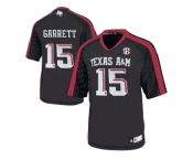 2016 Men'sTexas A&M Aggies Myles Garrett #15 College Football Authentic Jersey - Black