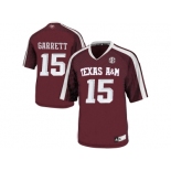 2016 Men'sTexas A&M Aggies Myles Garrett #15 College Football Authentic Jersey - Maroon