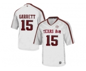 2016 Men'sTexas A&M Aggies Myles Garrett #15 College Football Authentic Jersey - White