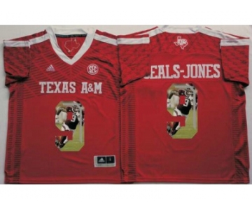 Texas A&M Aggies #9 Ricky Seals-Jones Red Player Fashion Stitched NCAA Jersey