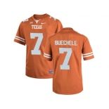 2016 Men's Texas Longhorns Shane Buechele #7 College Football Limited Jersey - Brunt Orange