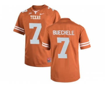 2016 Men's Texas Longhorns Shane Buechele #7 College Football Limited Jersey - Brunt Orange