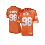 Men's Texas Longhorns Brian Orakpo #98 College Football Jersey - Burnt Orange