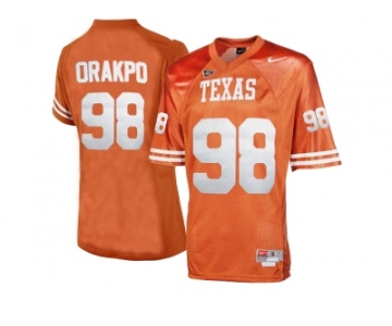 Men's Texas Longhorns Brian Orakpo #98 College Football Jersey - Burnt Orange