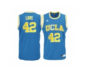 Men's UCLA Bruins Kevin Love #42 Blue College Basketball Jersey - Blue