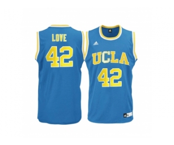 Men's UCLA Bruins Kevin Love #42 Blue College Basketball Jersey - Blue