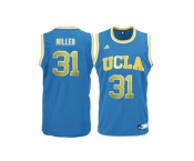 Men's UCLA Bruins Reggie Miller #31 College Basketball Jersey - Blue