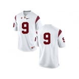 2016 USC Trojans JuJu Smith-Schuster #9 College Football Jersey - White