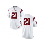 USC Trojans Adoree' Jackson #21 College Football Jersey - White