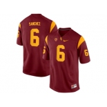 USC Trojans Mark Sanchez #6 College Football Jersey - Red