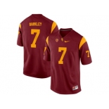 USC Trojans Matt Barkley #7 College Football Jersey - Red