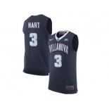 2017 Villanova Wildcats Josh Hart #3 College Basketball Jersey - Navy Blue