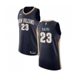 Youth Nike New Orleans Pelicans #23 Anthony Davis Authentic Navy Blue Road NBA Jersey - Icon Edition